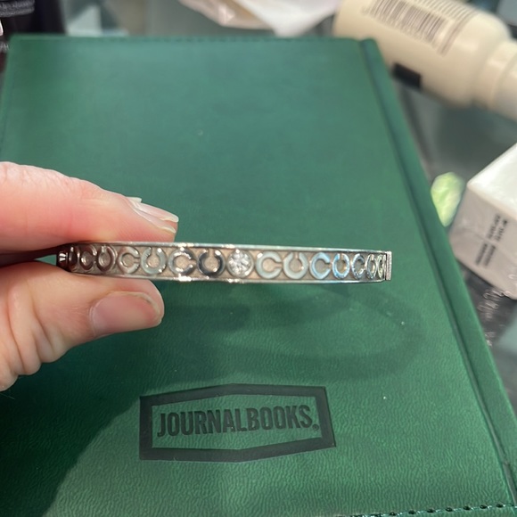Silver coach bangle bracelet - Picture 3 of 3